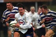 24 March 2001; Conor Mahony of Cork Constitution during the AIB All-Ireland League Division 1 match between Dungannon RFC and Cork Constitution RFC at Dungannon RFC in Tyrone. Photo by Matt Browne/Sportsfile