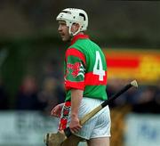 25 March 2001; Donal Franks of Birr during the Offaly County Senior Hurling Championship Final match between Birr and Seir Kieran at St Brendan's Park in Birr, Offaly. Photo by Brendan Moran/Sportsfile