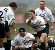 24 March 2001; Brian O'Meara of Cork Constitution during the AIB All-Ireland League Division 1 match between Dungannon RFC and Cork Constitution RFC at Dungannon RFC in Tyrone. Photo by Matt Browne/Sportsfile