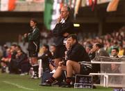 28 March 2001; Republic of Ireland manager Mick McCarthy during the 2002 FIFA World Cup Qualifier match between Andorra and Republic of Ireland at the Mini Estadi in Barcelona, Spain. Photo by David Maher/Sportsfile