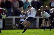 31 March 2001; Brian O'Meara of Cork Constitution during the AIB All-Ireland League Division 1 match between Cork Constitution RFC and St Mary's RFC at Temple Hill in Cork. Photo by Matt Browne/Sportsfile