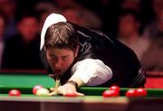 27 March 2001; Matthew Stevens during his first round match against Fergal O'Brien at the Irish Masters Snooker at the Citywest Hotel in Dublin. Photo by Matt Browne/Sportsfile