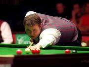29 March 2001; Stephen Lee during his Quarter-Final match against Peter Ebdon at the Irish Masters Snooker at the Citywest Hotel in Dublin. Photo by Matt Browne/Sportsfile