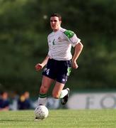 23 March 2001; John O'Shea of Republic of Ireland during the UEFA European U21 Championship Qualification Group 2 game between Cyprus and Republic of Ireland at the GSZ Stadium in Larnaca, Cyprus. Photo by Damien Eagers/Sportsfile