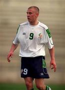 23 March 2001; Richie Foran of Republic of Ireland during the UEFA European U21 Championship Qualification Group 2 game between Cyprus and Republic of Ireland at the GSZ Stadium in Larnaca, Cyprus. Photo by Damien Eagers/Sportsfile