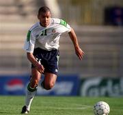 23 March 2001; Stephen Reid of Republic of Ireland during the UEFA European U21 Championship Qualification Group 2 game between Cyprus and Republic of Ireland at the GSZ Stadium in Larnaca, Cyprus. Photo by Damien Eagers/Sportsfile