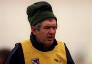 1 April 2001; Wexford manager Tony Dempsey during the Allianz GAA National Hurling League Division 1B Round 4 match between Wexford and Cork at at Bellefield in Enniscorthy, Wexford. Photo by Aoife Rice/Sportsfile