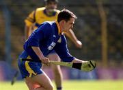 31 March 2001; David Fitzgerald of Sixmilebridge during the AIB All-Ireland Senior Club Hurling Championship Semi-Final Replay match between Graigue Ballycallan and Sixmilebridge at Semple Stadium in Thurles, Tipperary. Photo by Damien Eagers/Sportsfile