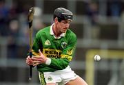 1 April 2001; James McCarthy of Kerry during the Allianz National Hurling League Division 2 match between Kerry and Roscommon at Fitzgerald Stadium in Killarney, Kerry. Photo by Brendan Moran/Sportsfile