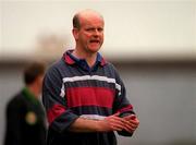 1 April 2001; Roscommon manager Tom Costello during the Allianz National Hurling League Division 2 match between Kerry and Roscommon at Fitzgerald Stadium in Killarney, Kerry. Photo by Brendan Moran/Sportsfile