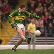 1 April 2001; Darragh Ó Sé during the Allianz National Football League Division 1 match between Kerry and Dublin at Fitzgerald Stadium in Killarney, Kerry. Photo by Brendan Moran/Sportsfile