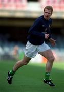 27 March 2001; Gary Doherty of Republic of Ireland during a Republic of Ireland training session at the Mini Estadi in Barcelona, Spain. Photo by Damien Eagers/Sportsfile