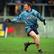 8 April 2001; Coman Goggins of Dublin during the Allianz GAA National Football League Division 1A match between Dublin and Galway at Parnell Park in Dublin. Photo by Ray McManus/Sportsfile