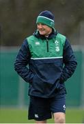 9 February 2016; Ireland head coach Joe Schmidt during squad training. Carton House, Maynooth, Co. Kildare. Photo by Sportsfile