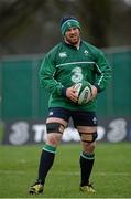 9 February 2016; Ireland's Sean O'Brien during squad training. Carton House, Maynooth, Co. Kildare. Photo by Sportsfile