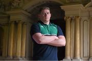 9 February 2016; Ireland's Tadhg Furlong following a press conference. Carton House, Maynooth, Co. Kildare. Photo by Sportsfile