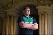 9 February 2016; Ireland's Tadhg Furlong following a press conference. Carton House, Maynooth, Co. Kildare. Photo by Sportsfile