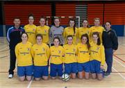 10 February 2016; The WIT team. WSCAI Futsal Finals. University of Limerick, Limerick. Picture credit: Diarmuid Greene / SPORTSFILE