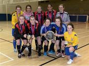10 February 2016; WSCAI Futsal Finals participants from IT Carlow, Waterford IT, and DCU, who are all club players with Wexford Youths FC. University of Limerick, Limerick. Picture credit: Diarmuid Greene / SPORTSFILE
