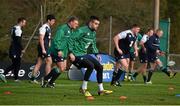 11 February 2016; Ireland's Conor Murray in action during squad training. Carton House, Maynooth, Co. Kildare. Picture credit: Brendan Moran / SPORTSFILE