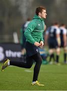 11 February 2016; Ireland's Paddy Jackson in action during squad training. Carton House, Maynooth, Co. Kildare. Picture credit: Brendan Moran / SPORTSFILE