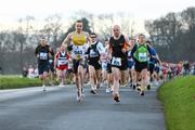 12 December 2009; Competitors at the start of the Aware 10K Christmas Fun Run 2009. The Phoenix Park, Dublin. Picture credit: Tomas Greally / SPORTSFILE