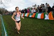 13 December 2009; Hayley Yelling, Great Britian, on her way to winning the Senior Women's event at the 16th SPAR European Cross Country Championships. Santry Demesne, Santry, Co. Dublin. Picture credit: Stephen McCarthy / SPORTSFILE