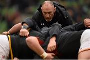7 February 2016; Wales forwards coach Robin McBryde. RBS Six Nations Rugby Championship 2016, Ireland v Wales. Aviva Stadium, Lansdowne Road, Dublin. Picture credit: Stephen McCarthy / SPORTSFILE