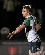 11 February 2016; Matt Healy, Connacht, celebrates scoring his sides first try of the match. Guinness PRO12 Round 14, Newport Gwent Dragons v Connacht. Rodney Parade, Newport, Wales. Picture credit: Chris Fairweather / SPORTSFILE