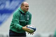 12 February 2016; Ireland's Rory Best in action during the captain's run. Ireland Rugby Captain's Run. Stade de France, Saint Denis, Paris, France. Picture credit: Ramsey Cardy / SPORTSFILE