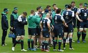 12 February 2016; Ireland's Jamie Heaslip, third from left, during the captain's run. Ireland Rugby Captain's Run. Stade de France, Saint Denis, Paris, France. Picture credit: Ramsey Cardy / SPORTSFILE