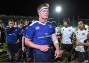 12 February 2016; Tom Denton, Leinster, and his team-mates after the game. Guinness PRO12, Round 14, Leinster v Zebre, RDS Arena, Ballsbridge, Dublin. Picture credit: Matt Browne / SPORTSFILE