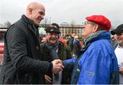 13 February 2016; Former Munster and Ireland player Paul O'Connell meets French supporters ahead of the game. RBS Six Nations Rugby Championship, France v Ireland. Stade de France, Saint Denis, Paris, France. Picture credit: Ramsey Cardy / SPORTSFILE