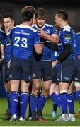 12 February 2016; Garry Ringrose, right, and Cian Kelleher, Leinster, following their victory. Guinness PRO12, Round 14, Leinster v Zebre. RDS Arena, Ballsbridge, Dublin. Picture credit: Stephen McCarthy / SPORTSFILE