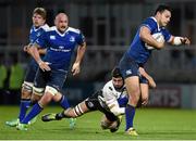 12 February 2016; Ben Te'o, Leinster, is tackled by Emiliano Caffini, Zebre. Guinness PRO12, Round 14, Leinster v Zebre. RDS Arena, Ballsbridge, Dublin. Picture credit: Stephen McCarthy / SPORTSFILE