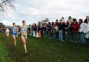 13 December 2009; Sara Moreira, Portugal, in action during the Senior Women's event at the 16th SPAR European Cross Country Championships. Santry Demesne, Santry, Co. Dublin. Picture credit: Stephen McCarthy / SPORTSFILE