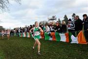 13 December 2009; Linda Byrne, Ireland, in action during the Senior Women's event at the 16th SPAR European Cross Country Championships. Santry Demesne, Santry, Co. Dublin. Picture credit: Stephen McCarthy / SPORTSFILE