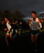13 December 2009; Irish athletes Alistair Cragg, right, and Martin Fagan in action during the Senior Men's event at the 16th SPAR European Cross Country Championships. Santry Demesne, Santry, Co. Dublin. Picture credit: Stephen McCarthy / SPORTSFILE