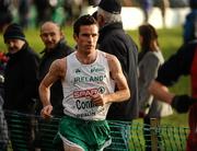 13 December 2009; Sean Connolly, Ireland, in action during the Senior Men's event at the 16th SPAR European Cross Country Championships. Santry Demesne, Santry, Co. Dublin. Picture credit: Stephen McCarthy / SPORTSFILE