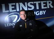 15 December 2009; Leinster's John Fogarty after a press conference ahead of their Heineken Cup game against Llanelli Scarlets on Saturday. Leinster Rugby Press Conference, David Lloyd Riverview, Clonskeagh, Dublin. Picture credit: Brian Lawless / SPORTSFILE