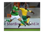 8 September 2009; Caleb Folan , Republic of Ireland, in action against Aaron Mokoena, South Africa. International Friendly, Republic of Ireland v South Africa, Thomond Park, Limerick. Picture Credit: Stephen McCarthy / SPORTSFILE