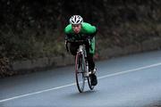 16 December 2009; Cyclist Philip Lavery feature. Phoenix Park, Dublin. Picture credit: Brian Lawless / SPORTSFILE