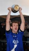 20 December 2009; St. Mary&#039;s captain Niall O&#039;Drsicoll lifts the Jack Murphy cup after victory over Skellig Rangers. South Kerry Championship Final, St. Mary&#039;s v Skellig Rangers, Con Keating Park, Cahersiveen, Co. Kerry. Picture credit: Stephen McCarthy / SPORTSFILE