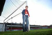 22 December 2009; St Patrick's Athletic's new signing Damien Lynch at a media briefing. Richmond Park, Dublin. Picture credit: David Maher / SPORTSFILE