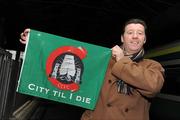 23 December 2009; Roddy Collins who has been announced as new Cork City manager. Heuston Station, Dublin. Picture credit: David Maher / SPORTSFILE