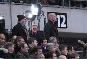 13 February 2016; Former Munster and Ireland players Keith Wood, left, and Paul O'Connell watch the game from the BBC studio. RBS Six Nations Rugby Championship, France v Ireland. Stade de France, Saint Denis, Paris, France. Picture credit: Ramsey Cardy / SPORTSFILE