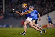 13 February 2016; Padraic Maher, Tipperary, in action against Daire Plunkett, Dublin Allianz Hurling League, Division 1A, Round 1, Tipperary v Dublin. Semple Stadium, Thurles, Co. Tipperary. Picture credit: Ray McManus / SPORTSFILE