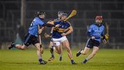 13 February 2016; Jason Forde, Tipperary, in action against David Treacy, left, and Niall McMorrow, Dublin. Allianz Hurling League, Division 1A, Round 1, Tipperary v Dublin. Semple Stadium, Thurles, Co. Tipperary. Picture credit: Ray McManus / SPORTSFILE
