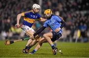 13 February 2016; Eamonn Dillion, Dublin, in action against Michael Cahill, Tipperary. Allianz Hurling League, Division 1A, Round 1, Tipperary v Dublin. Semple Stadium, Thurles, Co. Tipperary. Picture credit: Ray McManus / SPORTSFILE