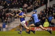 13 February 2016; Conor Kenny, Tipperary, in action against Eoghan O'Donnell, Dublin. Allianz Hurling League, Division 1A, Round 1, Tipperary v Dublin. Semple Stadium, Thurles, Co. Tipperary. Picture credit: Ray McManus / SPORTSFILE